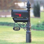 View P-27 Pineapple Mailbox